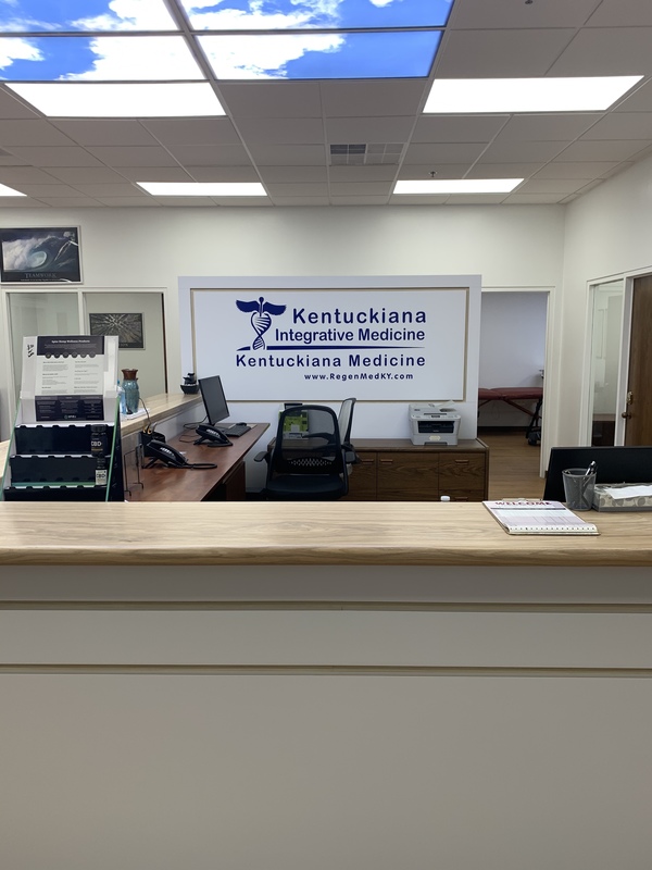 Front office 1 Front office of Kentuckiana Integrative Medicine