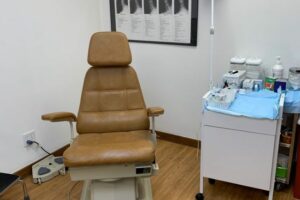 IV Therapy Chair at Kentuckiana Integrative Medicine Local Louisville Jeffersonville Office