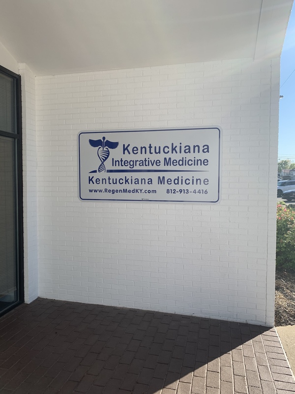Kectuckiana Medicine Entrance sign