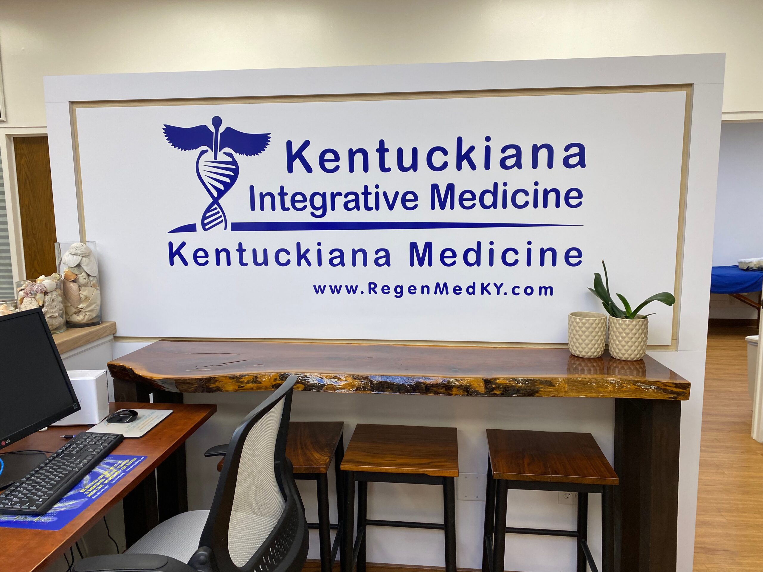 Lobby at Kentuckiana Integrative Medicine Local Louisville Jeffersonville Office