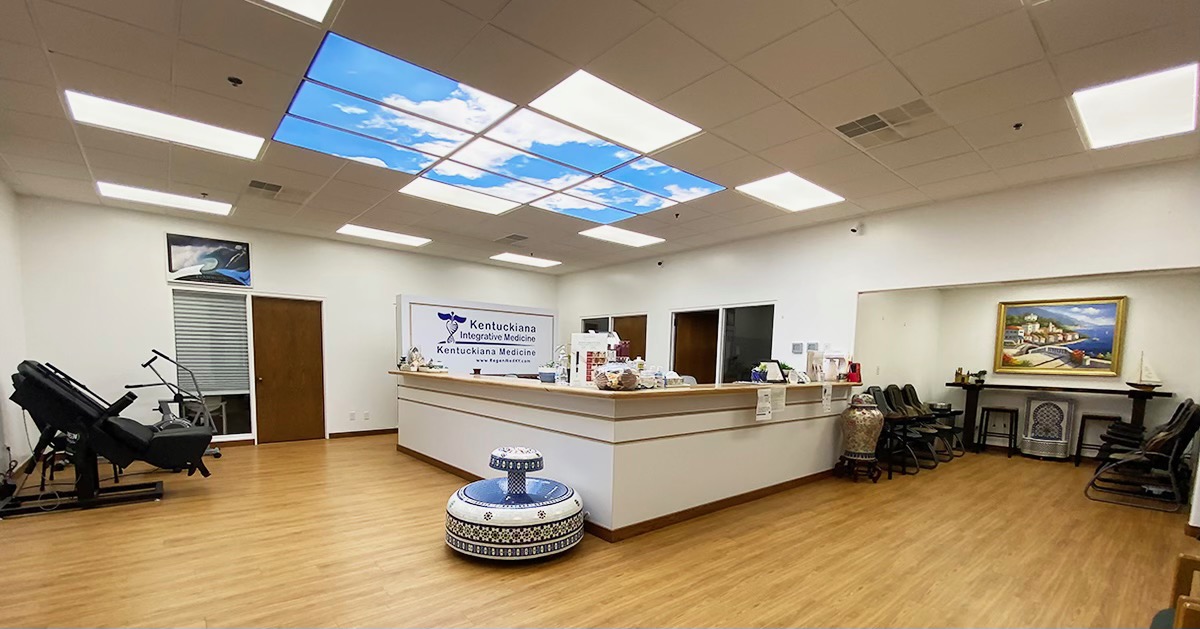 kentuckiana integrative medicine reception desk